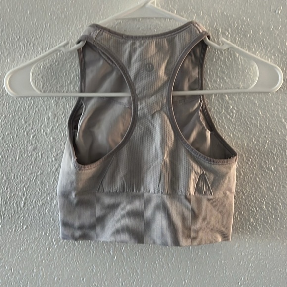 Lululemon Ebb to Train longline bra top size 4 seamless workout sports bra - Picture 6 of 6